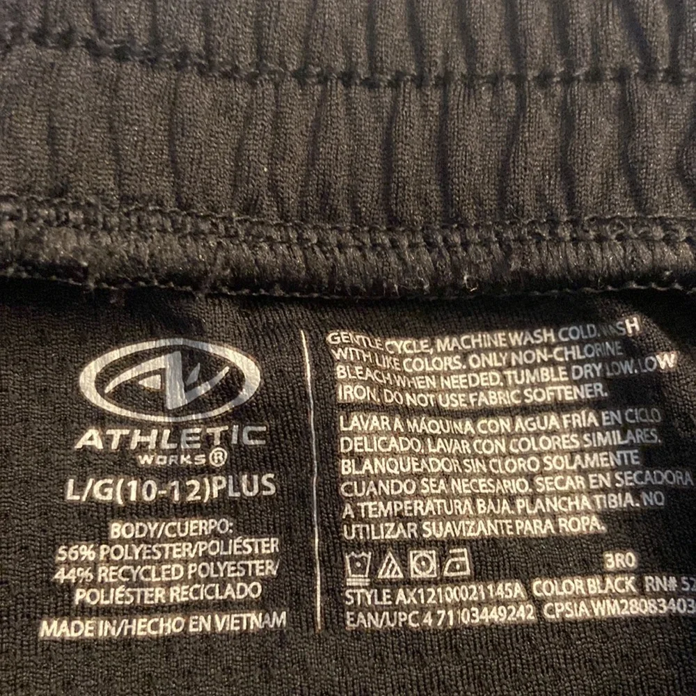 Athletic girls shorts sz L 3pr - Picture 8 of 9